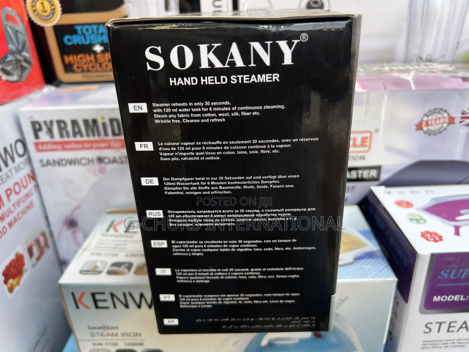 Sokany Portable Handheld Travel Steamer