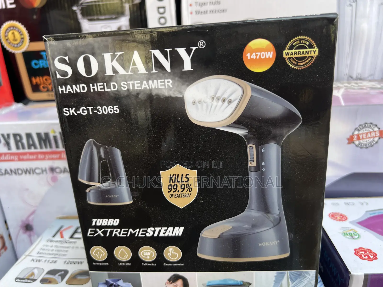 Sokany Portable Handheld Travel Steamer
