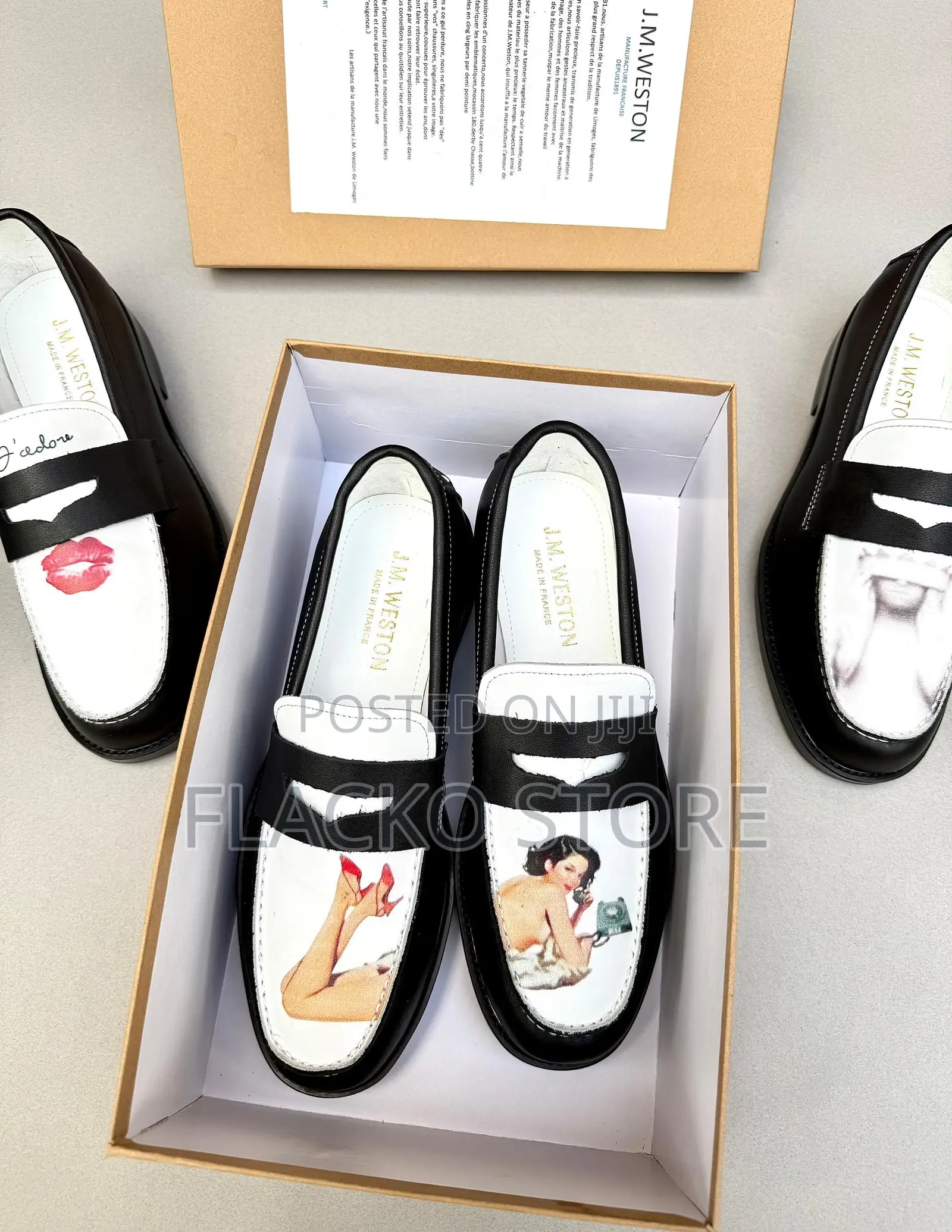 Original J.M. Weston Loafers Shoes