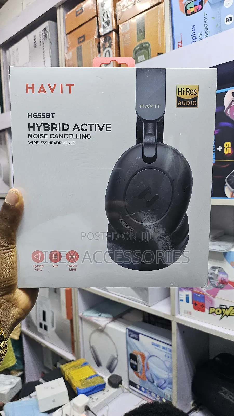 Havit Hybrid Noise Cancelling Wireless Headphone