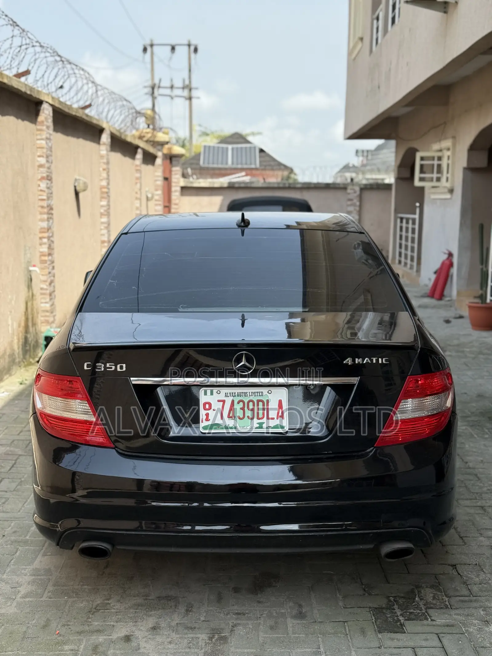 Mercedes-Benz C350 2008 Black