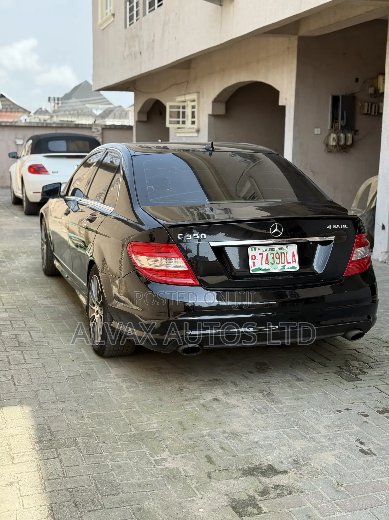 Mercedes-Benz C350 2008 Black