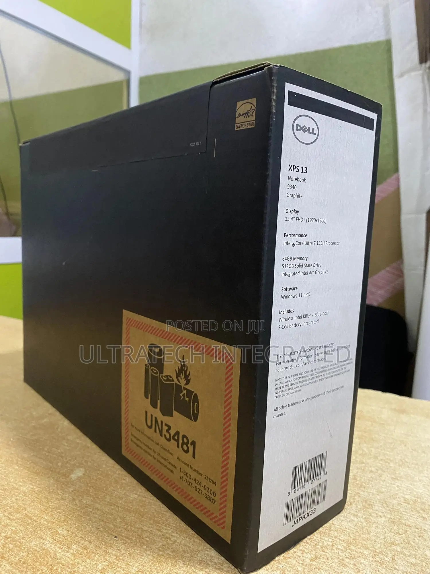 New Laptop Dell XPS 13 9340 64GB Intel SSD 512GB