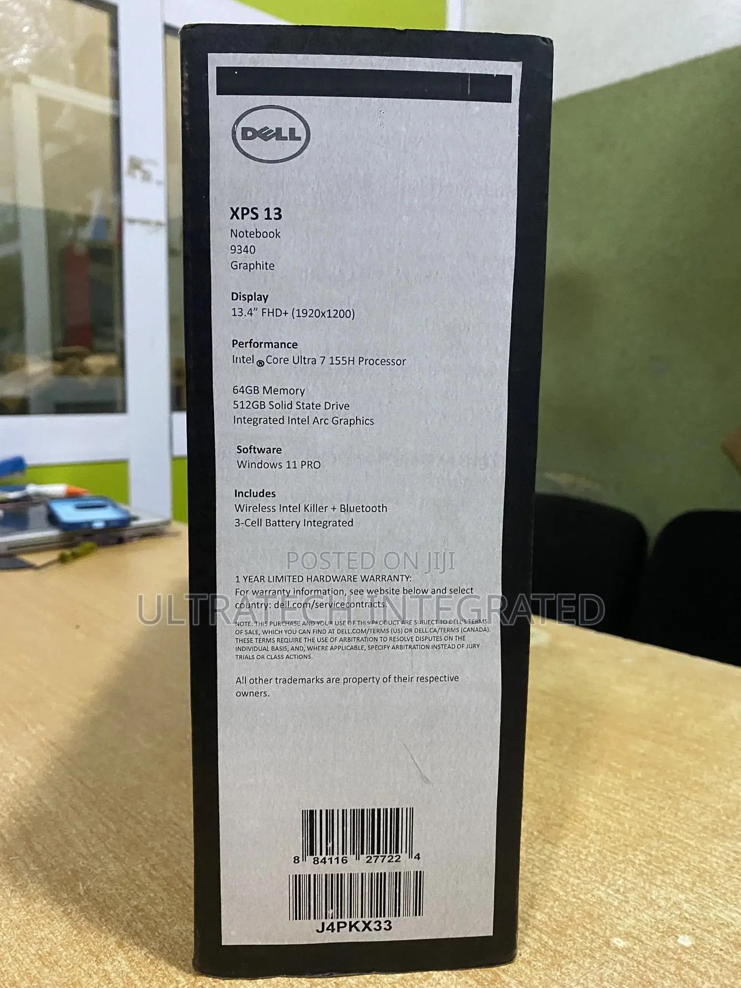 New Laptop Dell XPS 13 9340 64GB Intel SSD 512GB