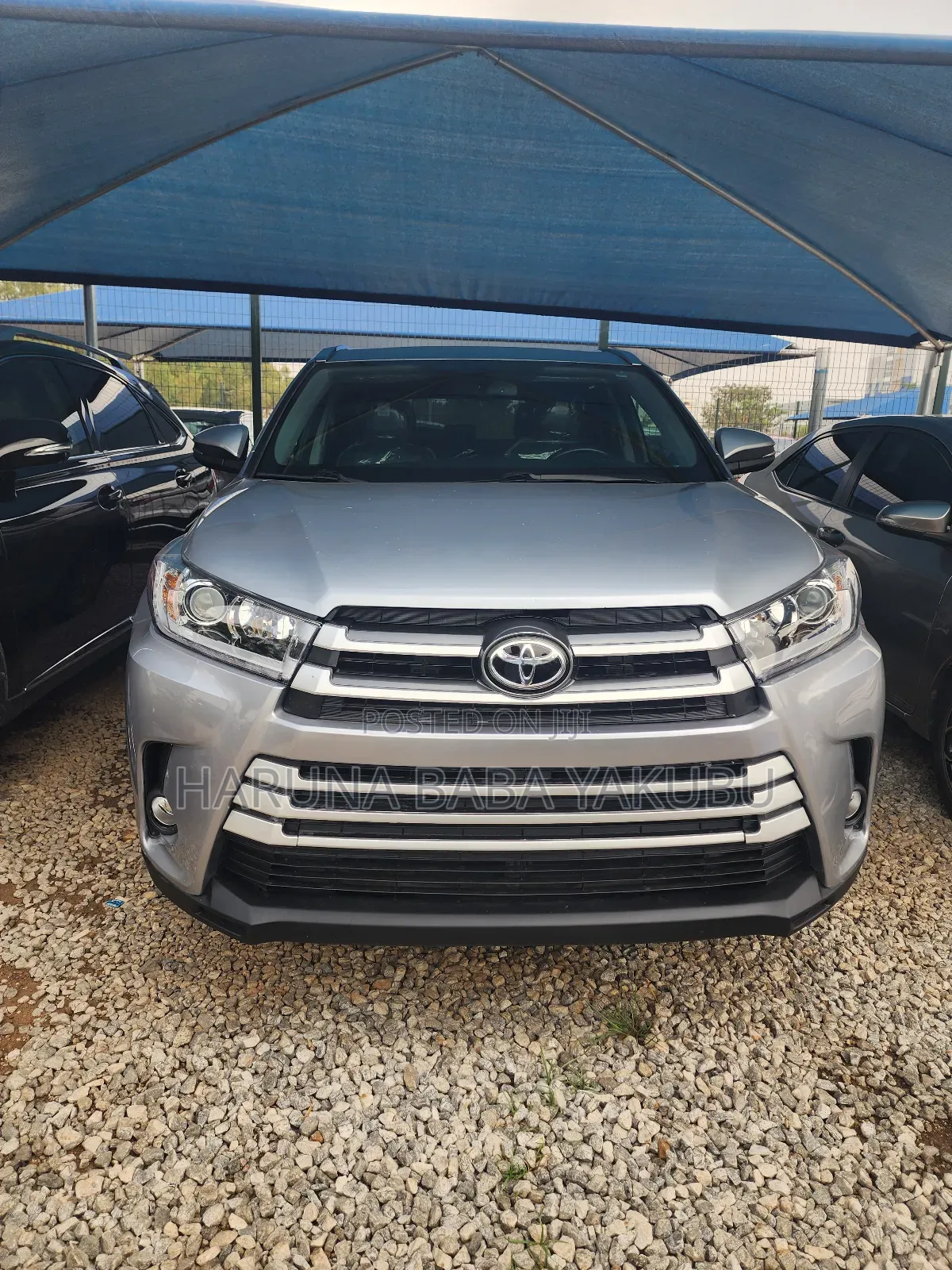 Toyota Highlander XLE 4x2 V6 (3.5L 6cyl 8A) 2018 Silver