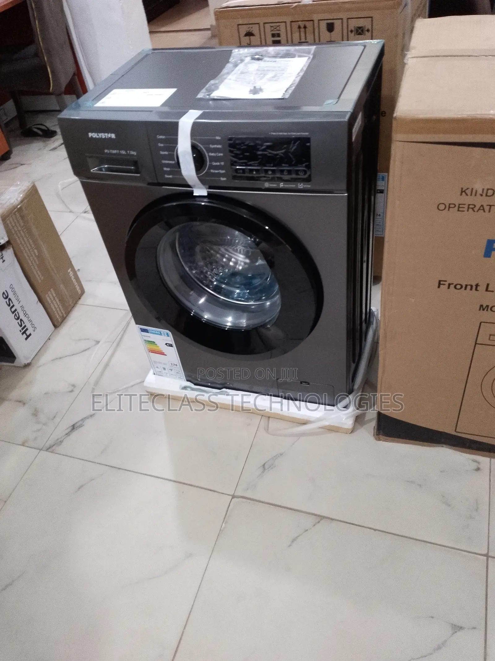 Reliable Polystar Front Loader Washing Machine 6kg