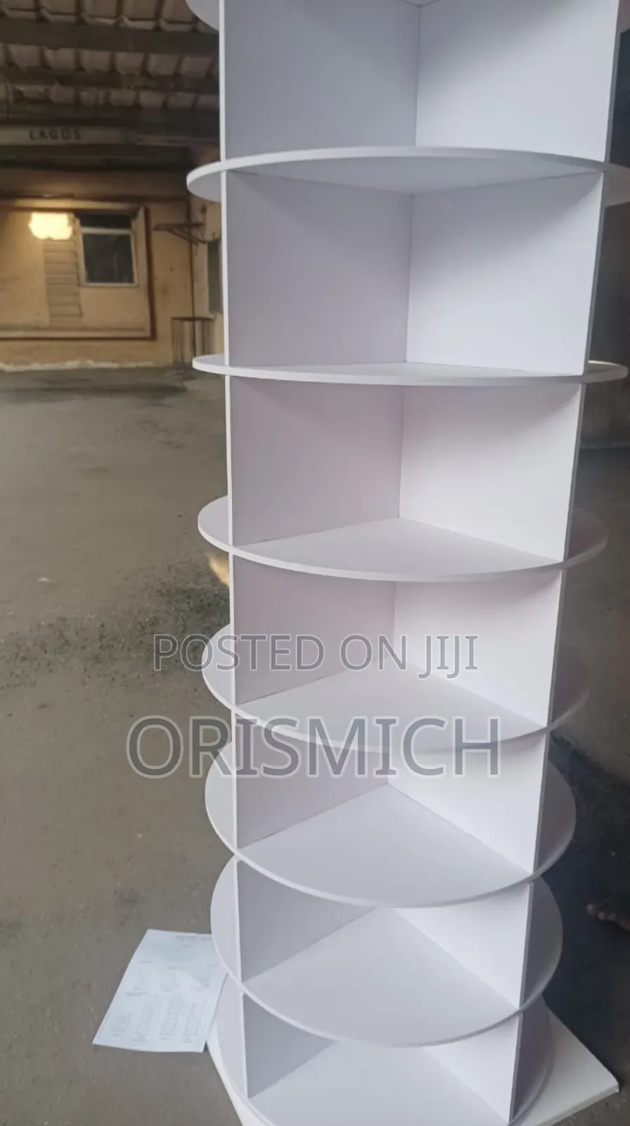 360° Rotating 6 Layer Shoe Rack