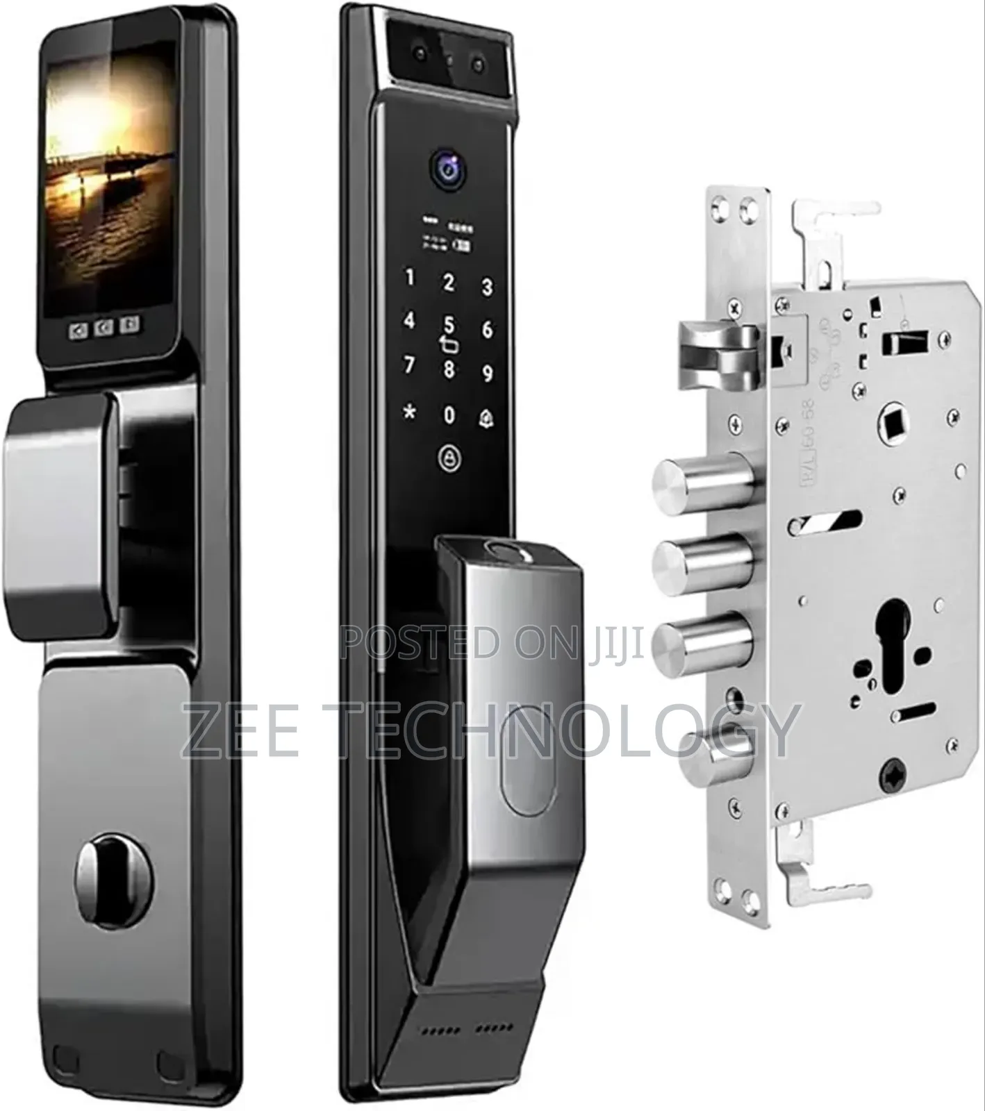 3d Face Recognition Smart Biometric Door Lock for All Types of Doors