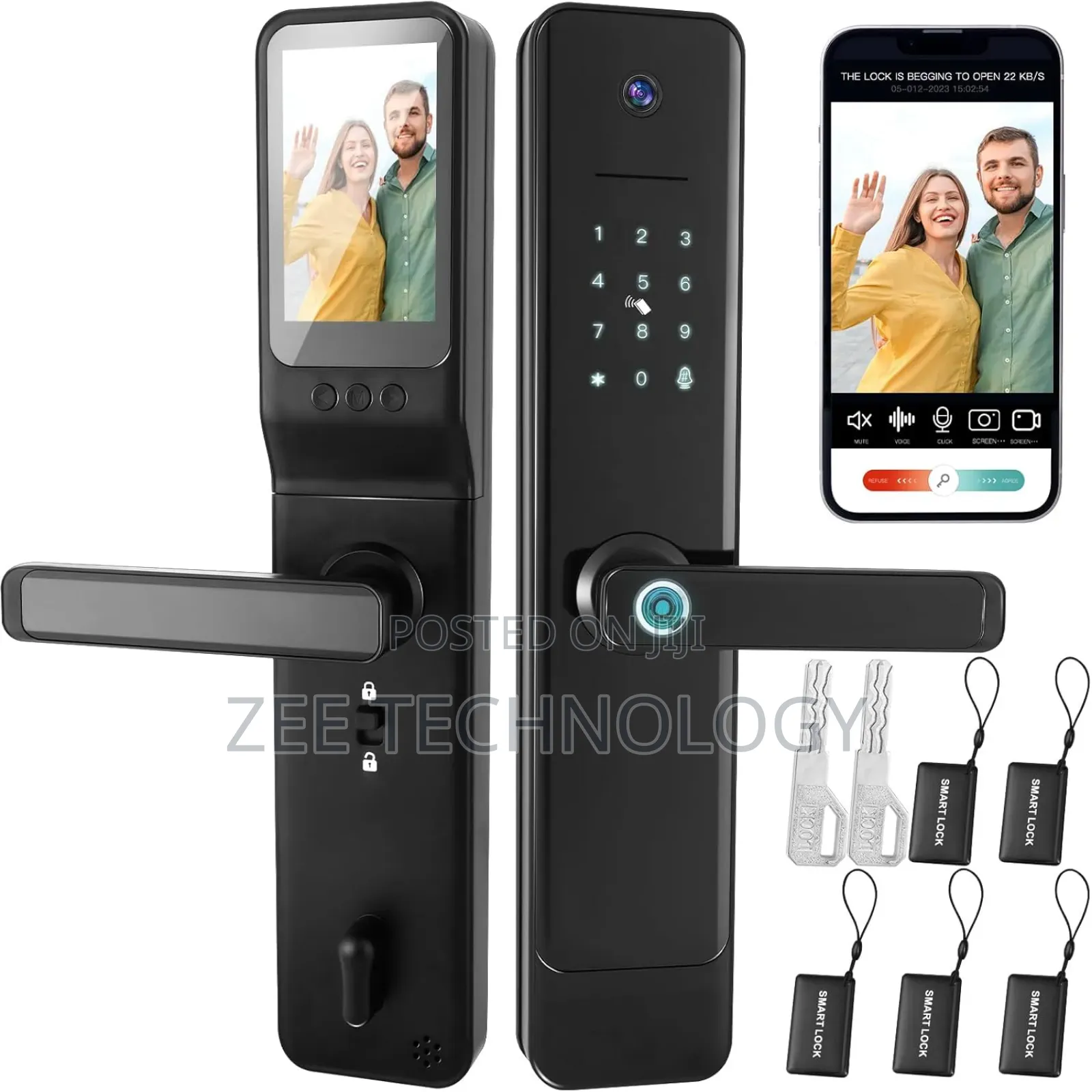 Smart Wifi Tuya Fingerprint Door Lock Mw