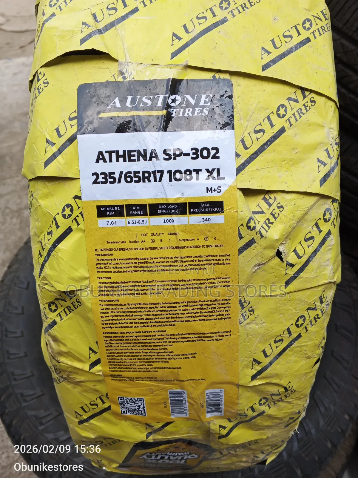 235/65r17 Austone Tyre