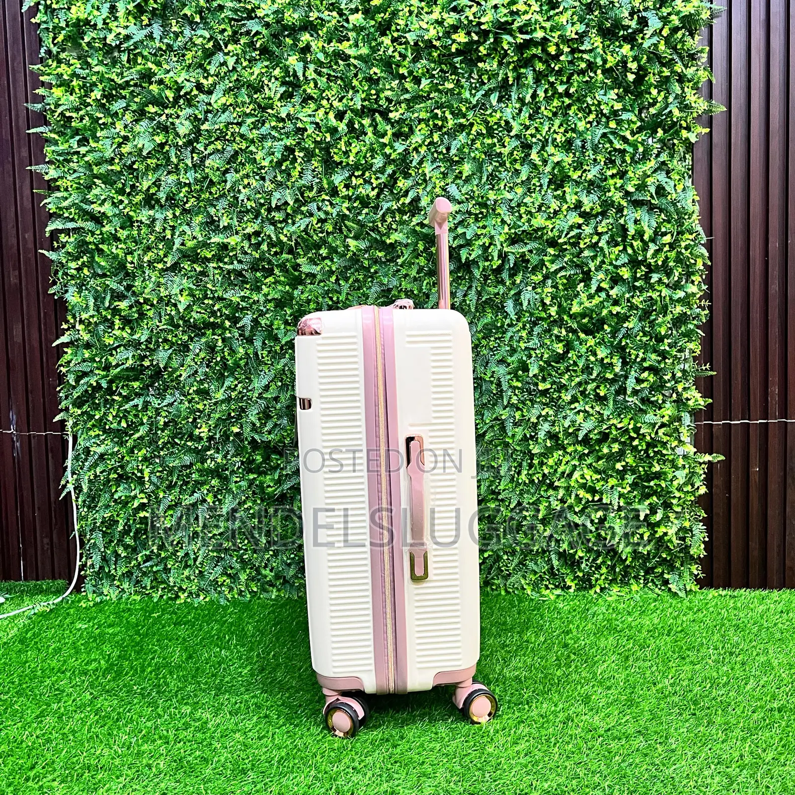 8-Piece Travel Luggage Set With Spinner Wheels