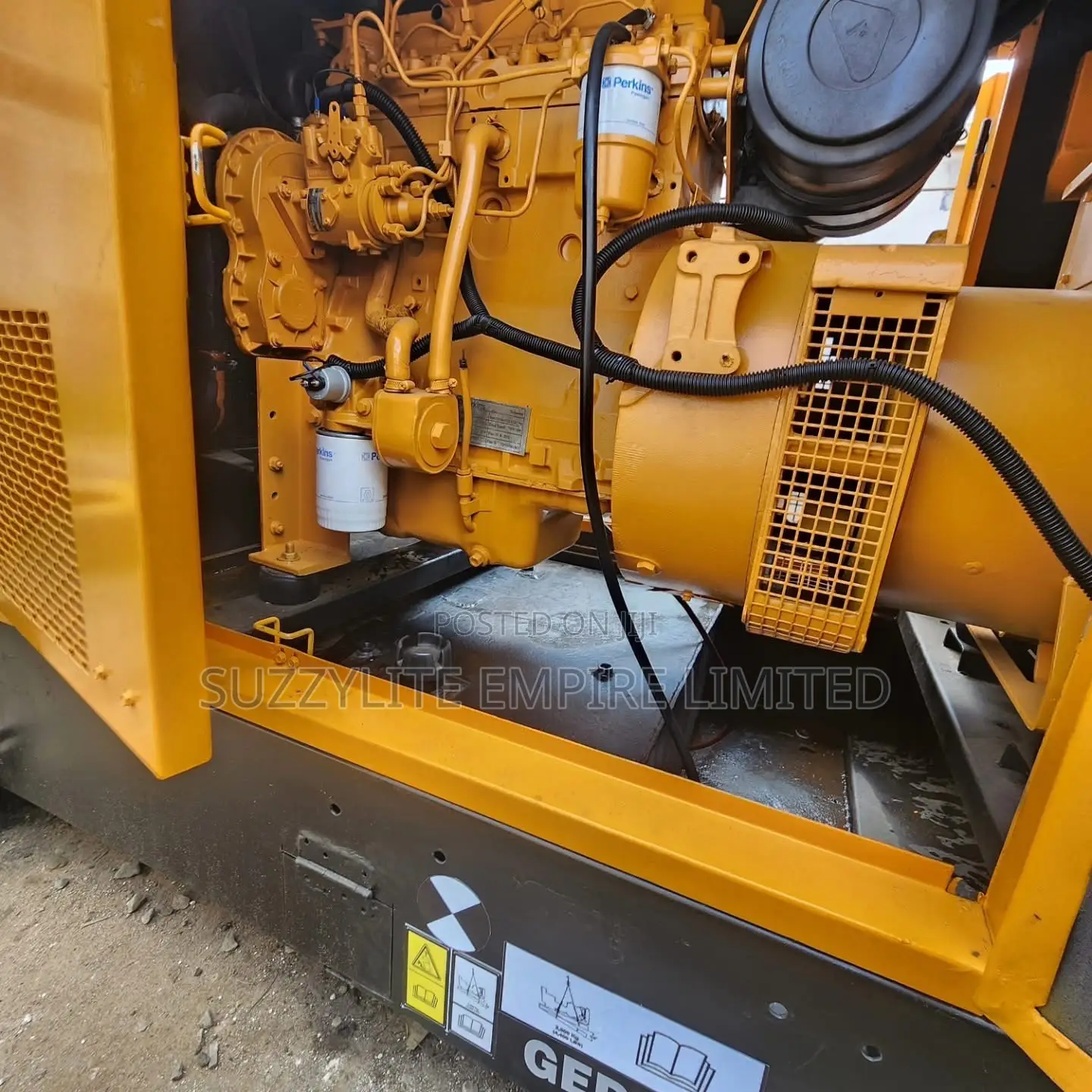 75kva Soundproof Cat Perkins Generator