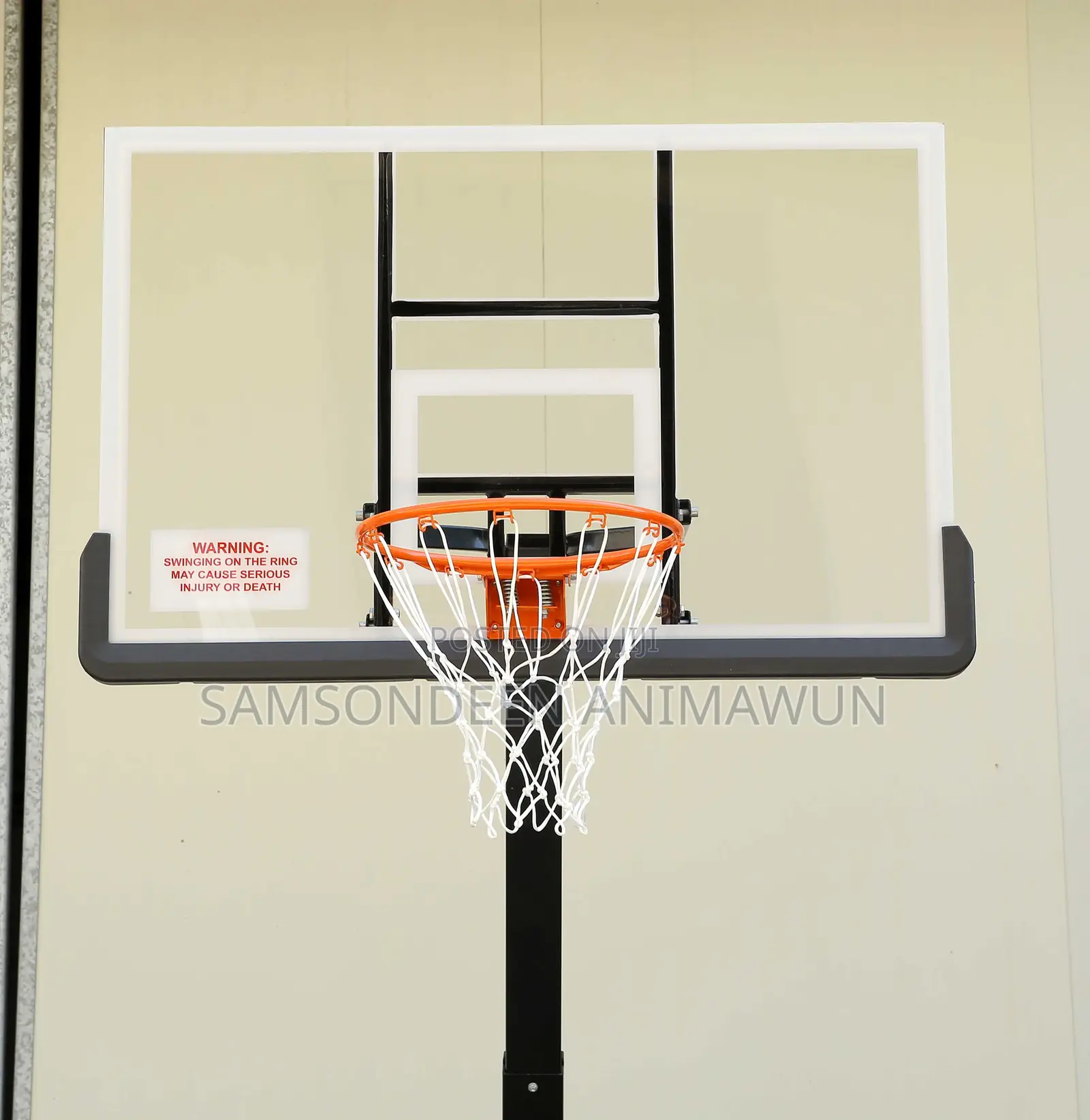 10ft Professional Basketball Stand – Heavy Duty & Adjustable