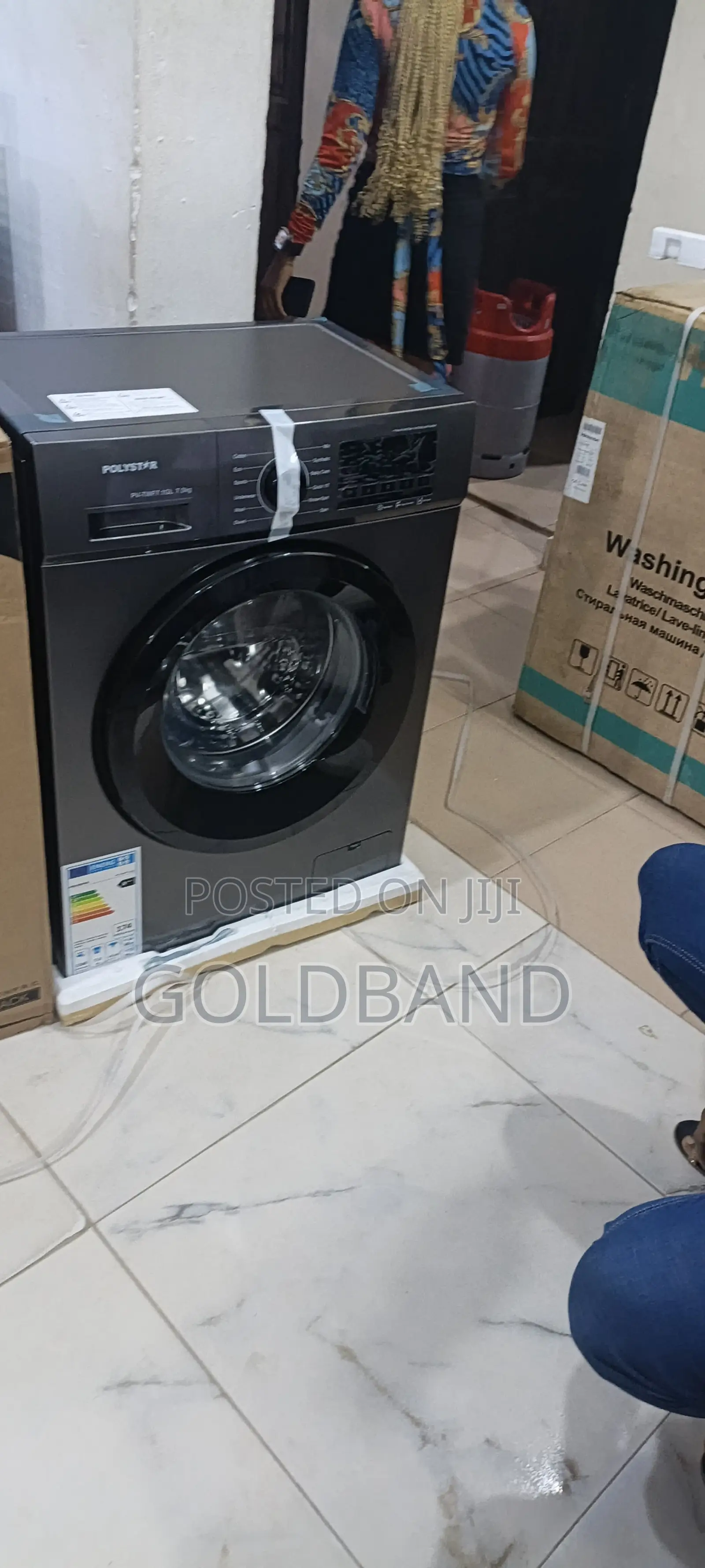 Polystar 6kg Inverter Front Load Washing Machine
