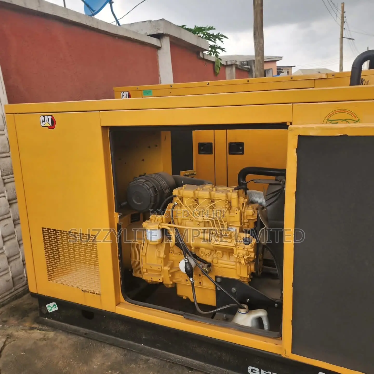 22kva Cat Mantrac Soundproof Diesel Generator