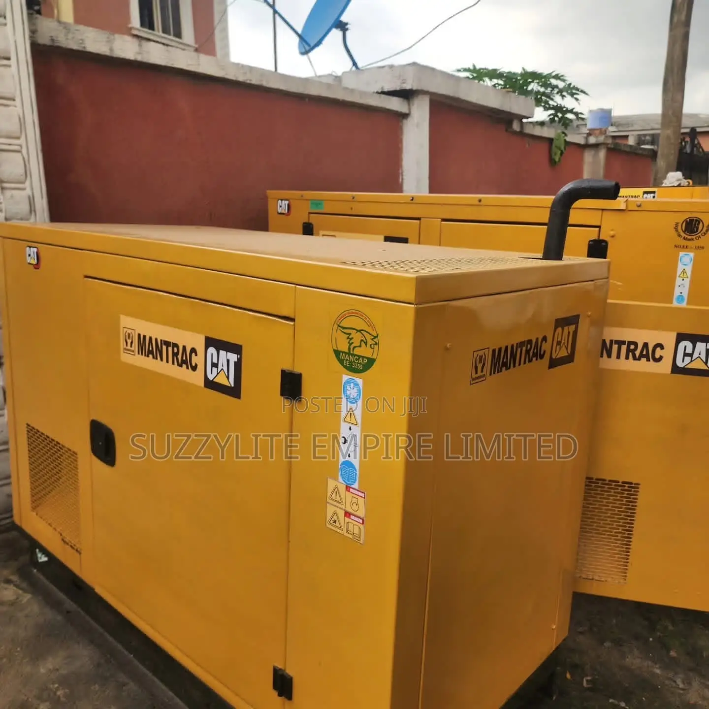 22kva Cat Mantrac Soundproof Diesel Generator