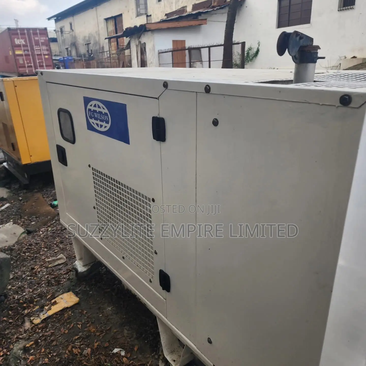 Fg Wilson 33kva Perkins Soundproof Generator Used