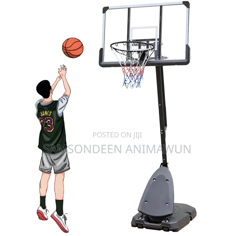 Professional Grade 10ft Basketball Hoop With Strong Base