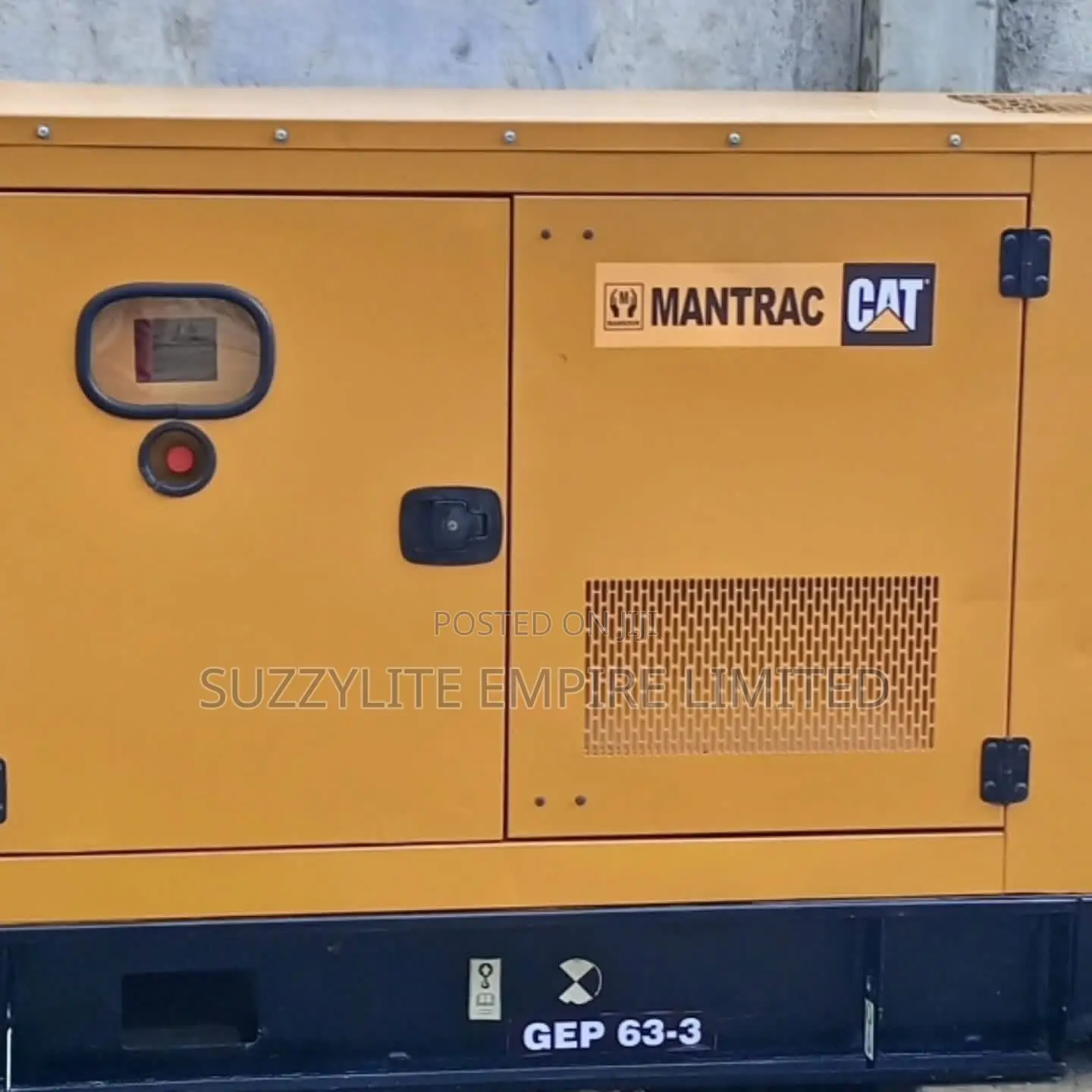 60kva Cat Mantrac Soundproof Diesel Generator