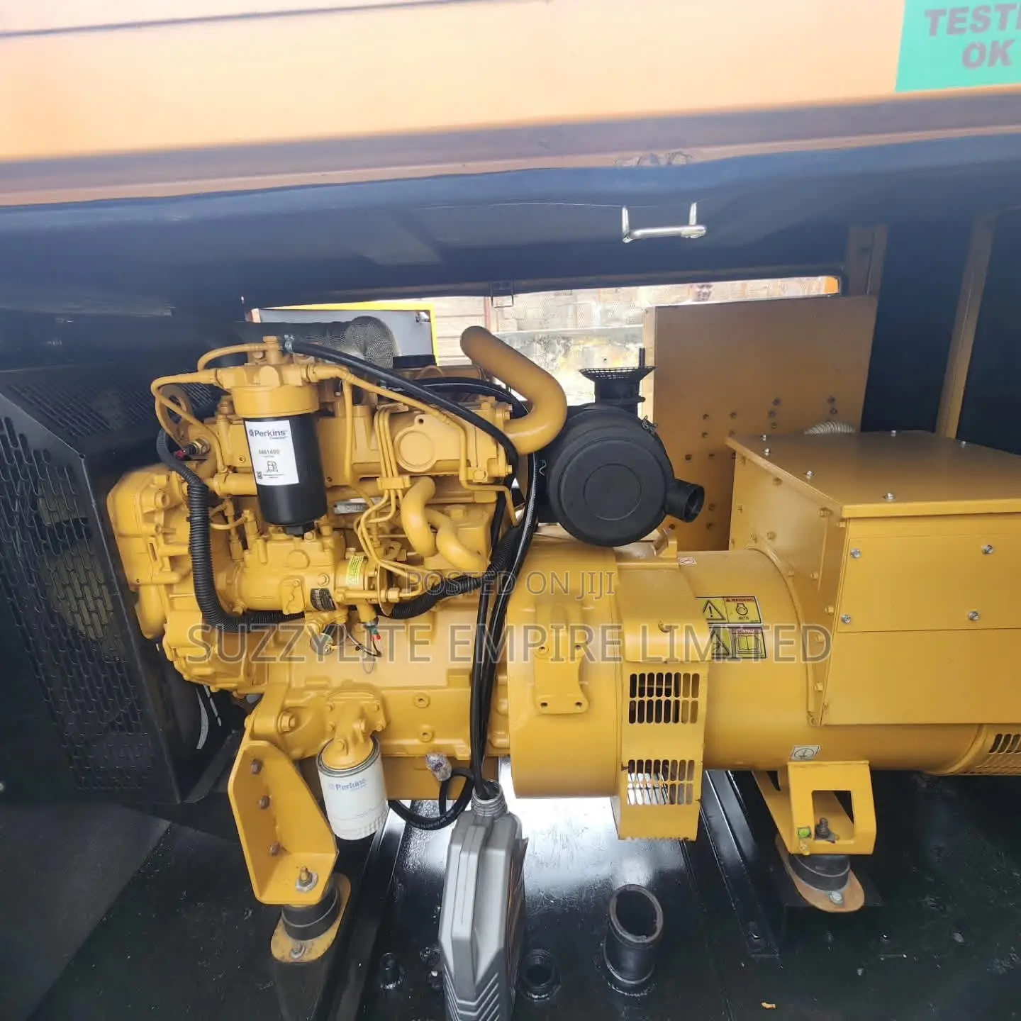 60kva Cat Mantrac Soundproof Diesel Generator