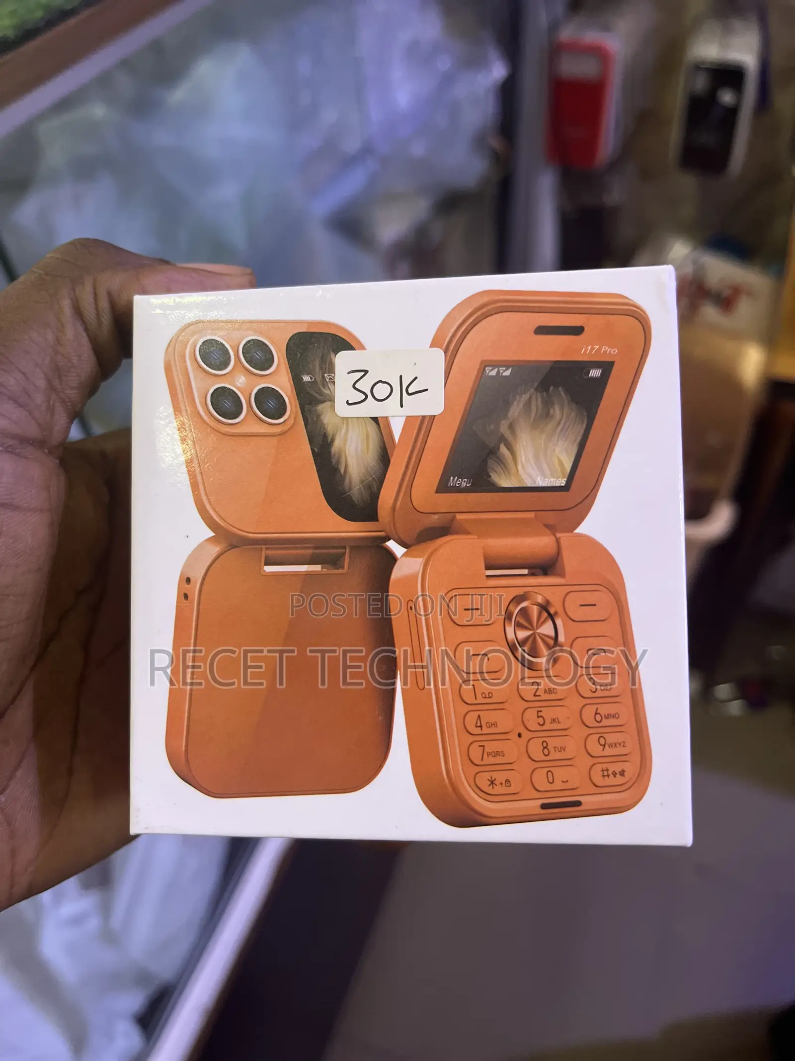 New Mobile Phone Blue