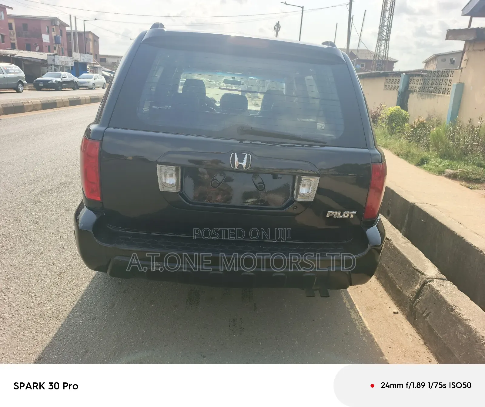 Honda Pilot EX 4x4 (3.5L 6cyl 5A) 2004 Black