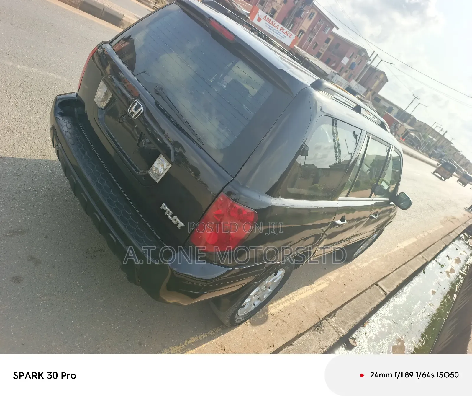 Honda Pilot EX 4x4 (3.5L 6cyl 5A) 2004 Black