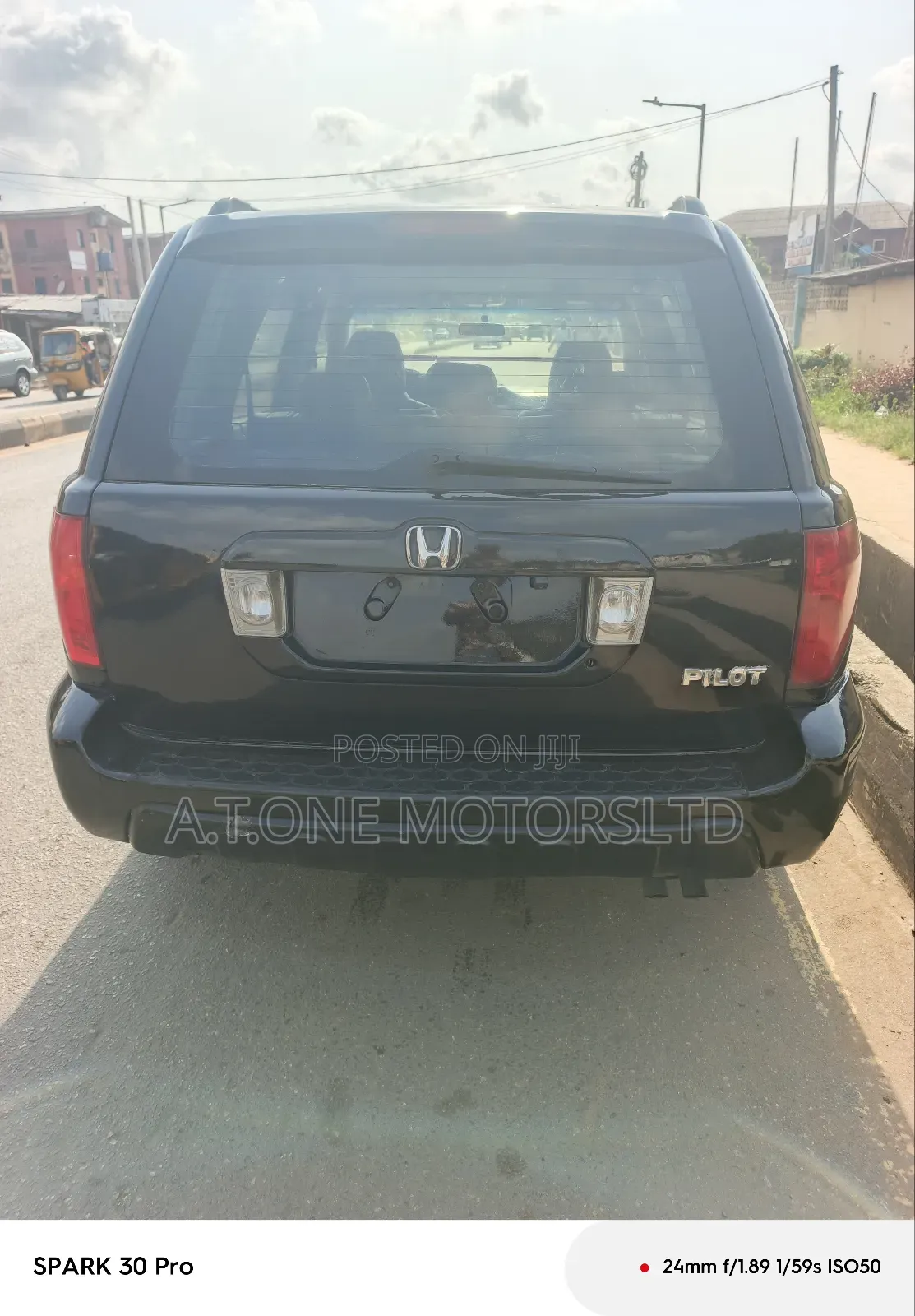 Honda Pilot EX 4x4 (3.5L 6cyl 5A) 2004 Black
