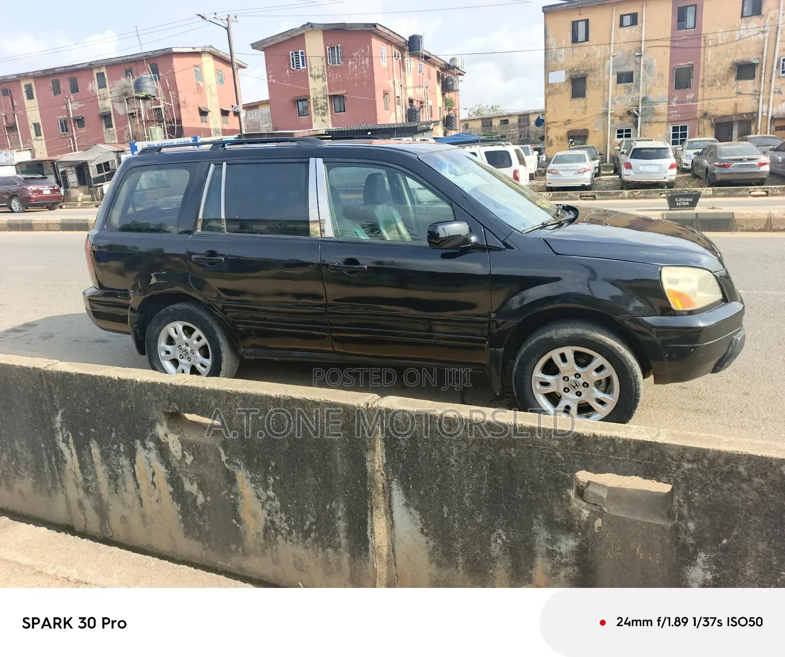 Honda Pilot EX 4x4 (3.5L 6cyl 5A) 2004 Black