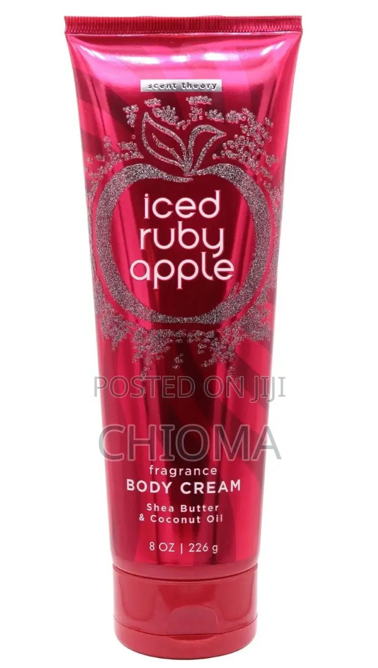 Scent Theory Fragrance Body Cream With Shea Butter Coconut Oil 8 Oz