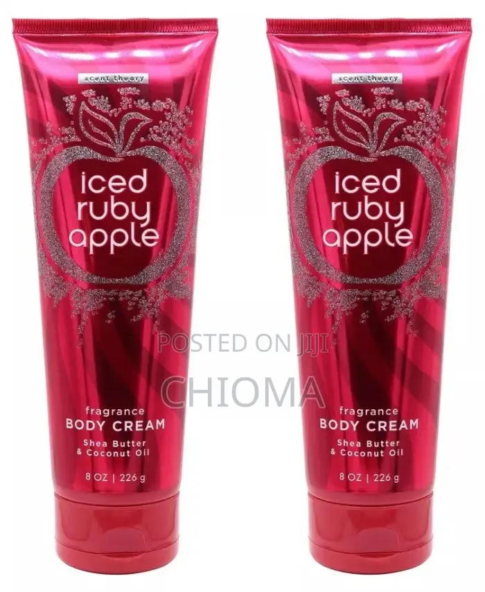 Scent Theory Fragrance Body Cream With Shea Butter Coconut Oil 8 Oz