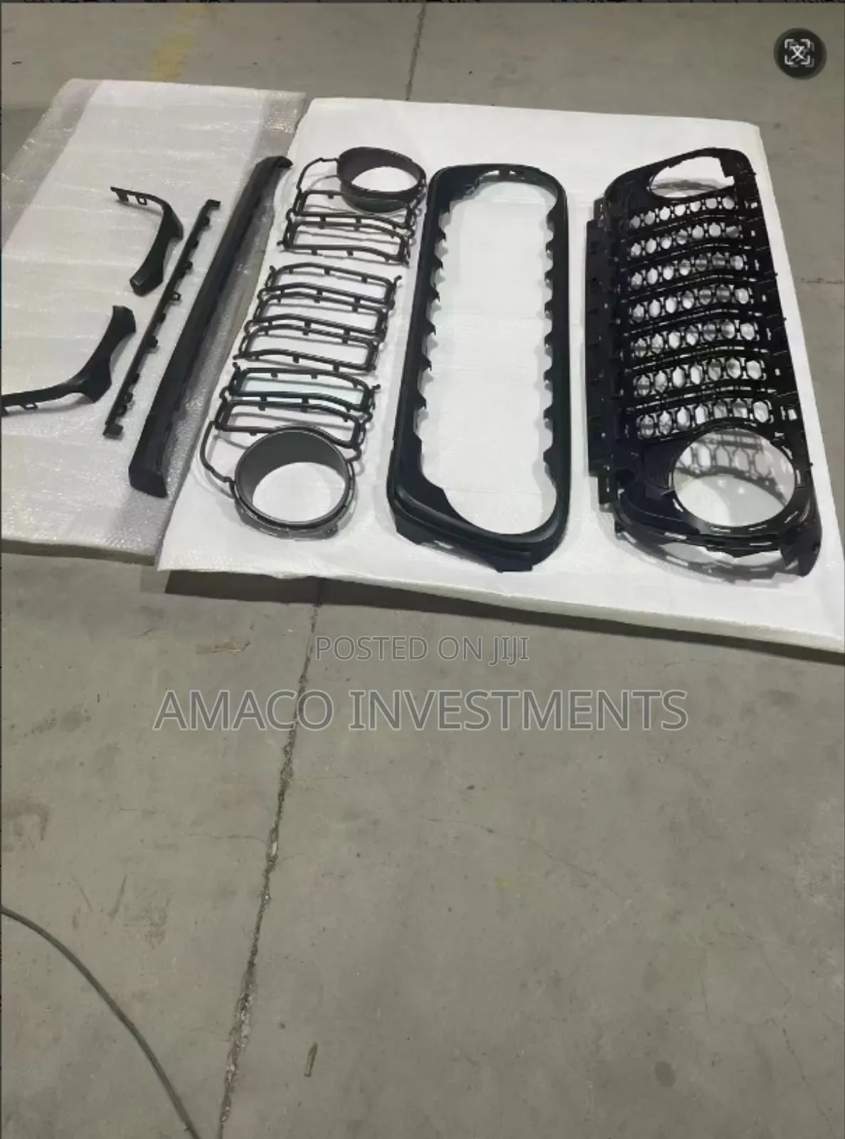 Front Grill Wrangler Jeep 2026