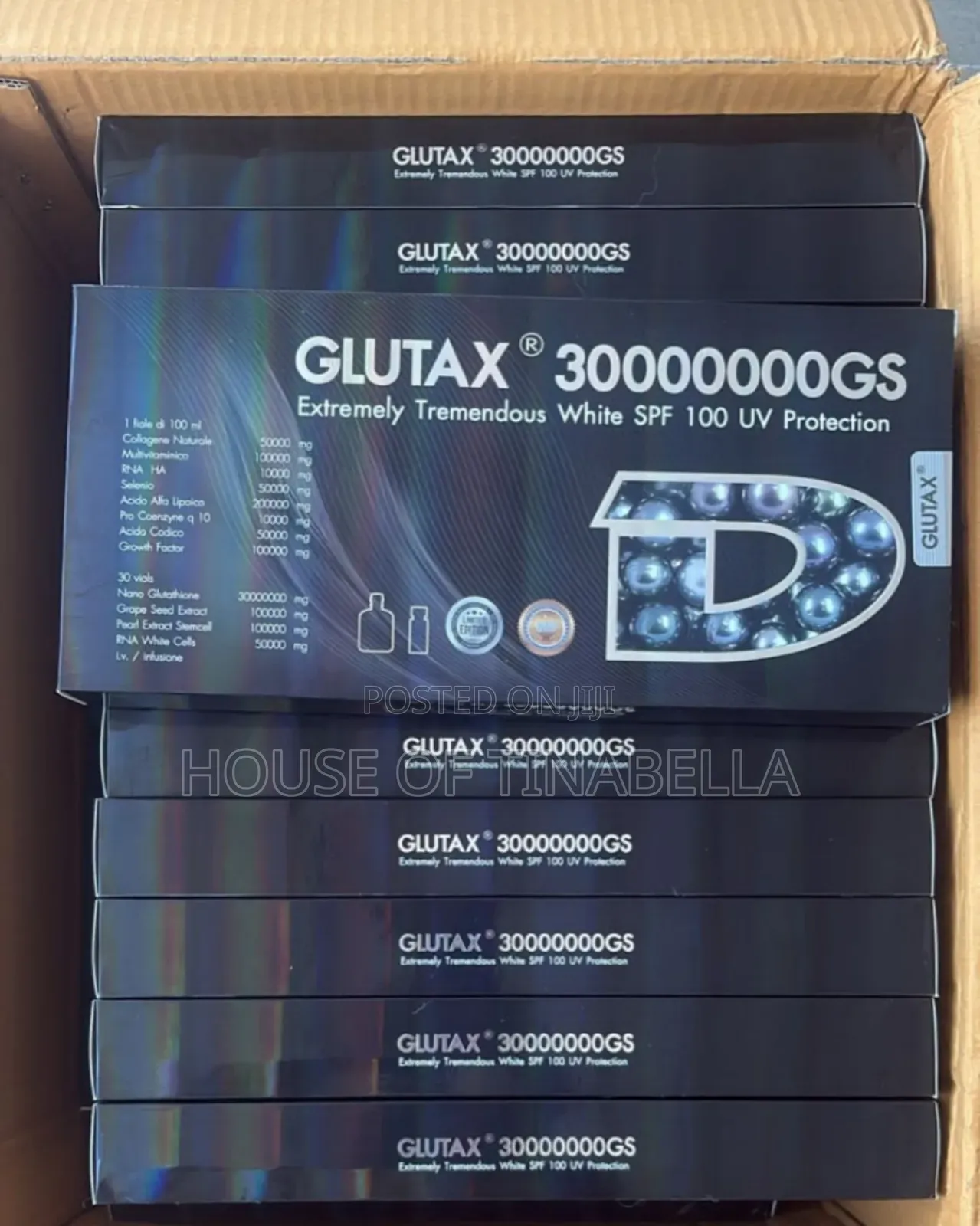 Glutax 30,000,000 Extremely Tremendous Glutathione Injection