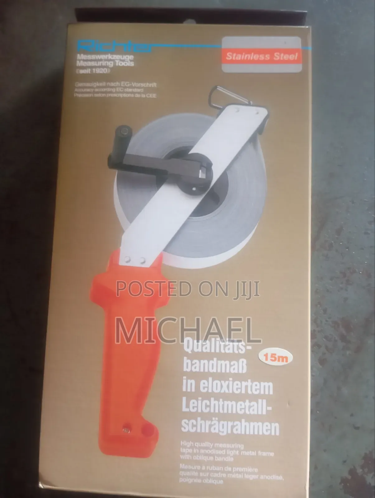 Richter Oil Sounding Tape, Deeping Tape 15 Meters
