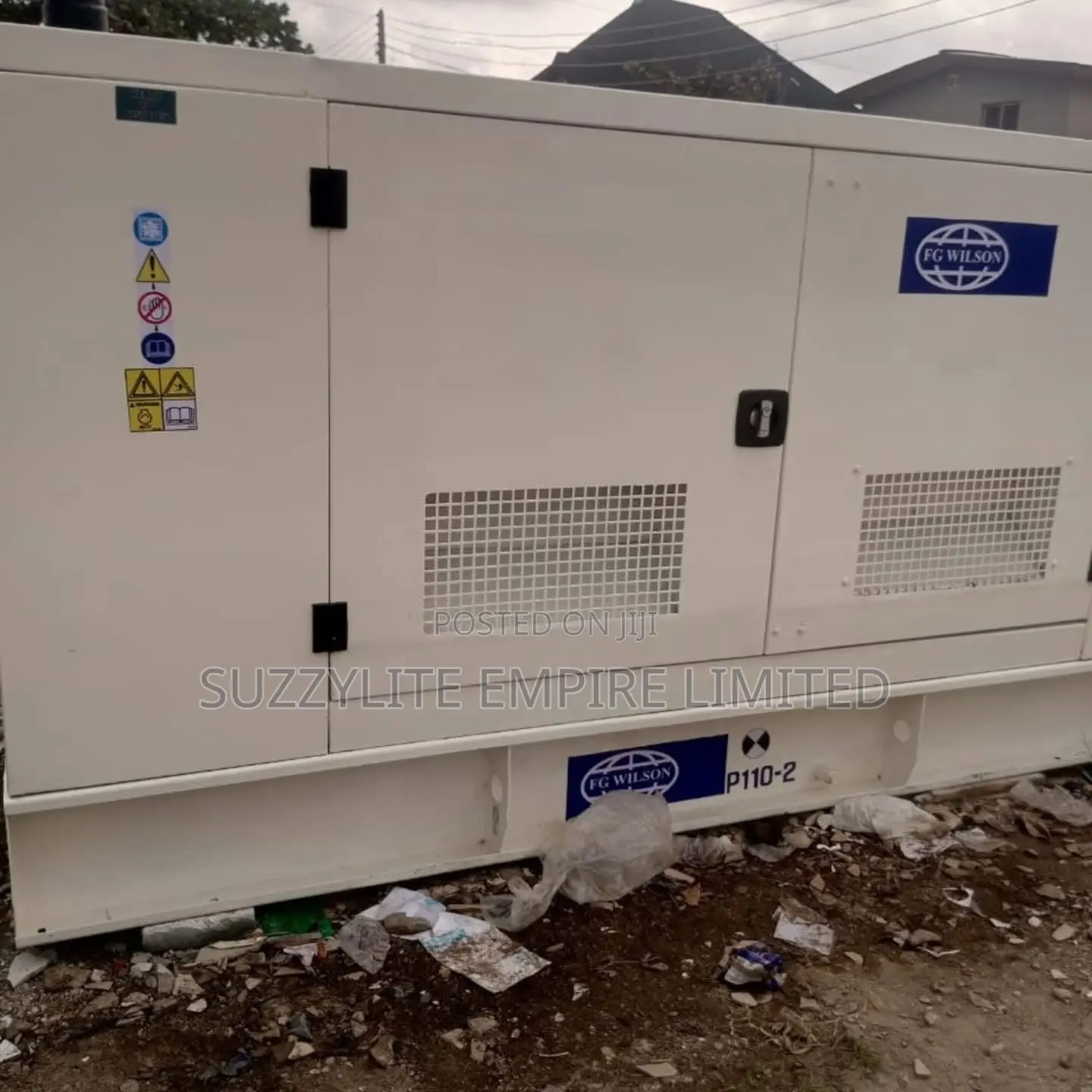 100kva Used Perkins Soundproof Generator