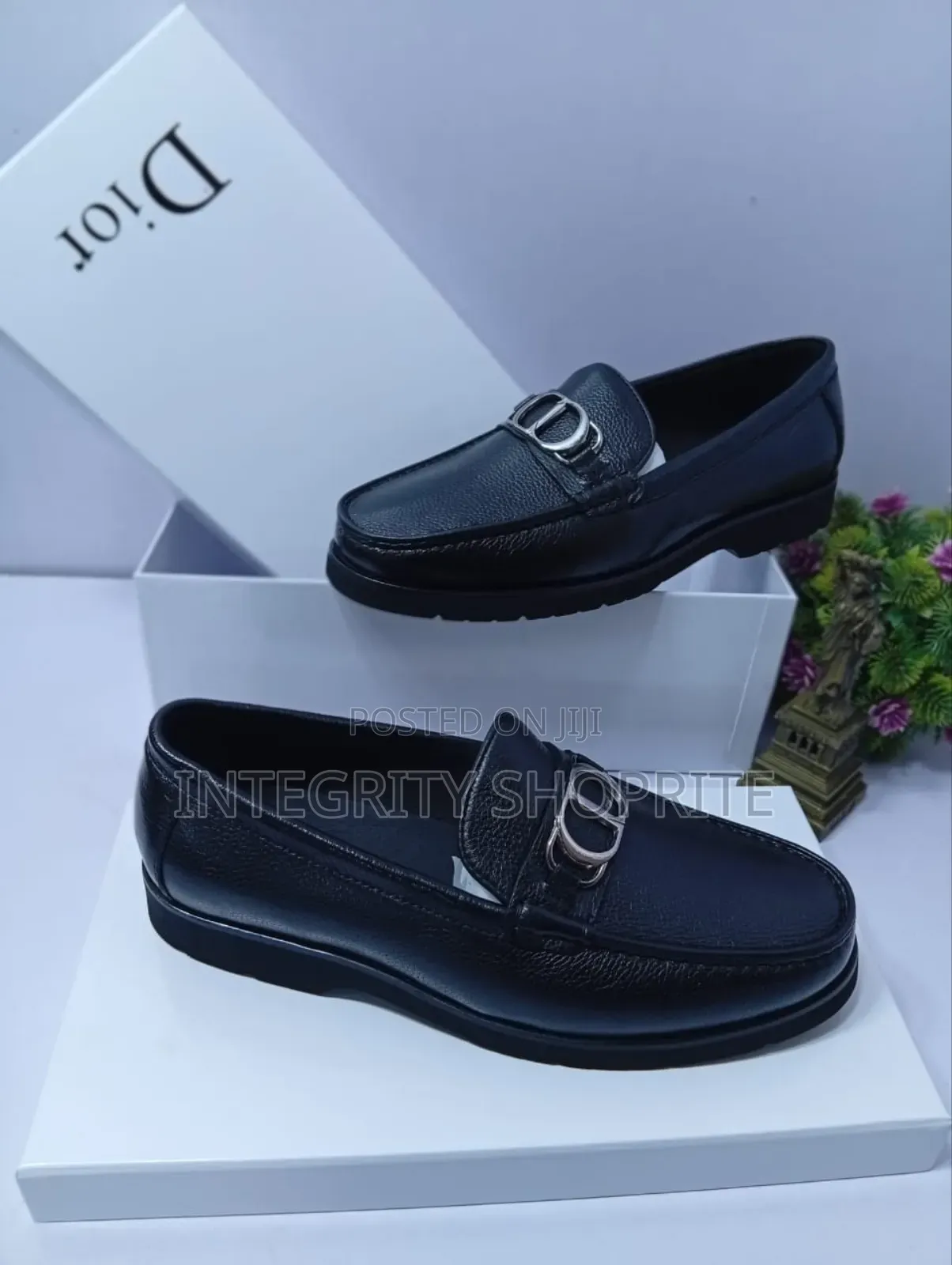 Pure Black Leather Dior