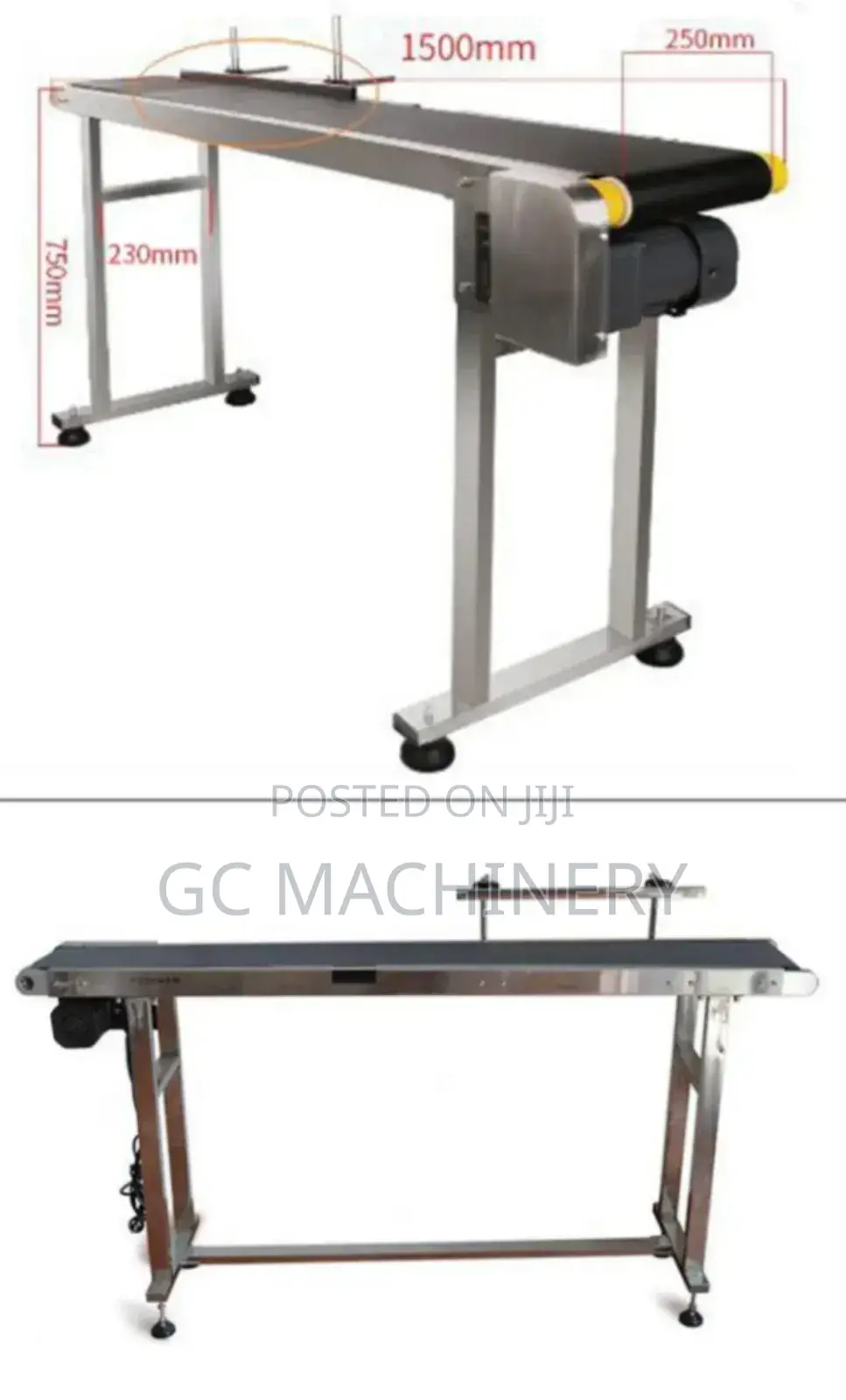Adjustable Electric Conveyor Belt
