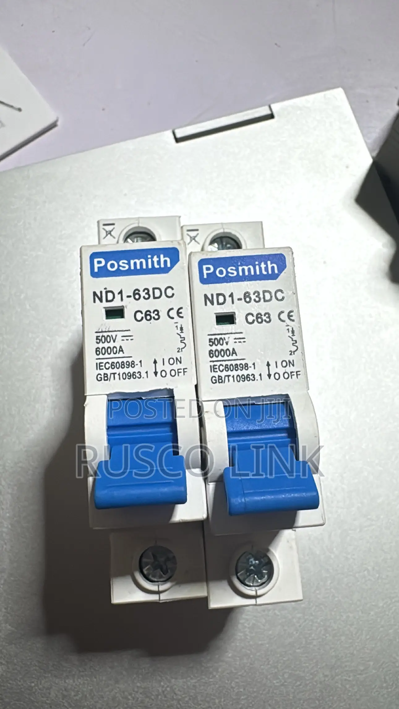 One Pole Nd1-63dc Circuit Breaker