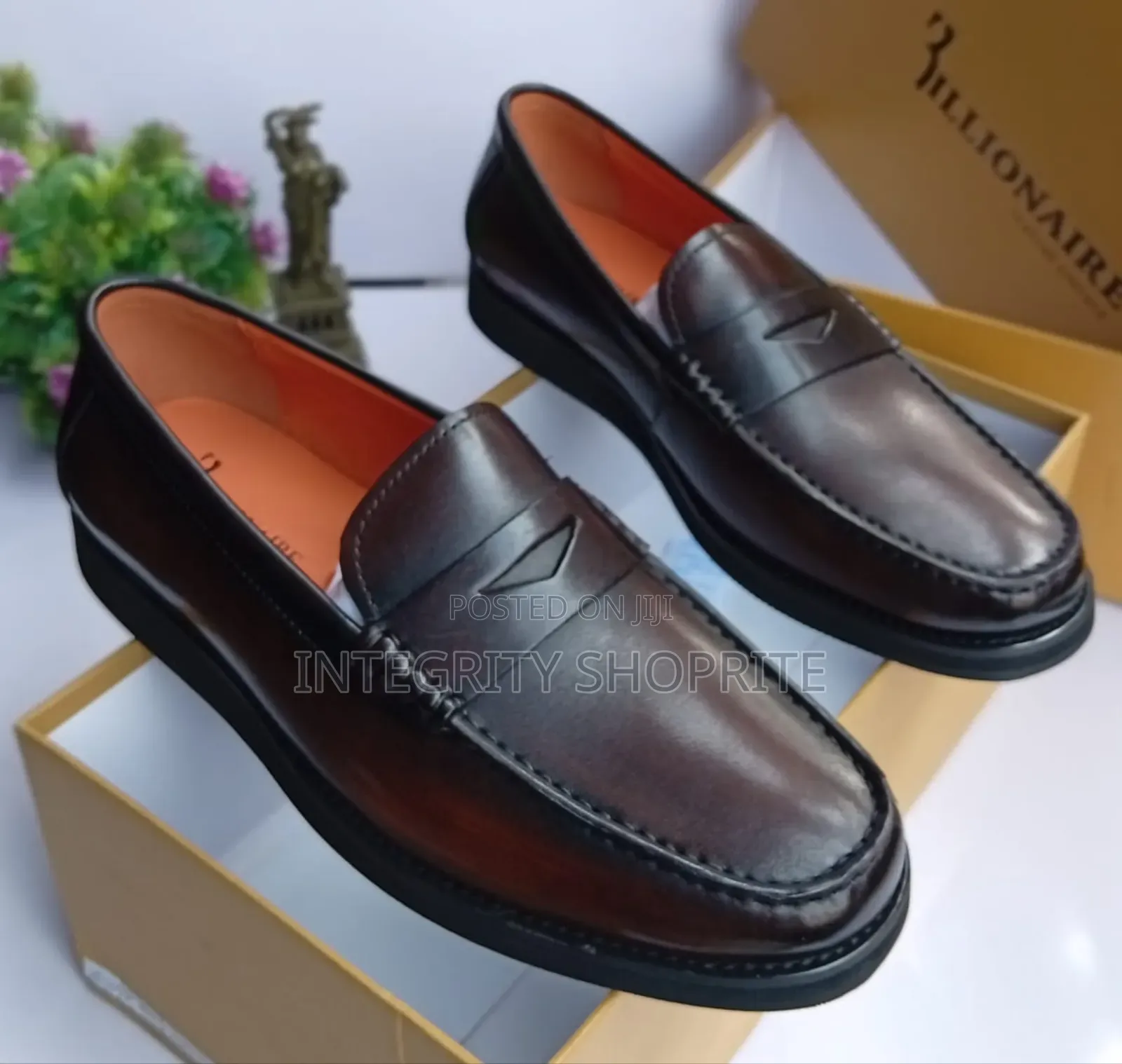 Black Leather Billionaire Footwear
