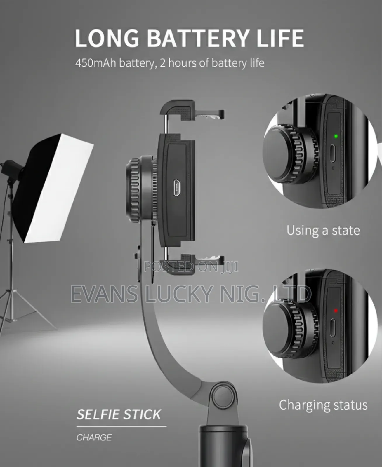 Q08 Selfie Stick Tripod With Bluetooth