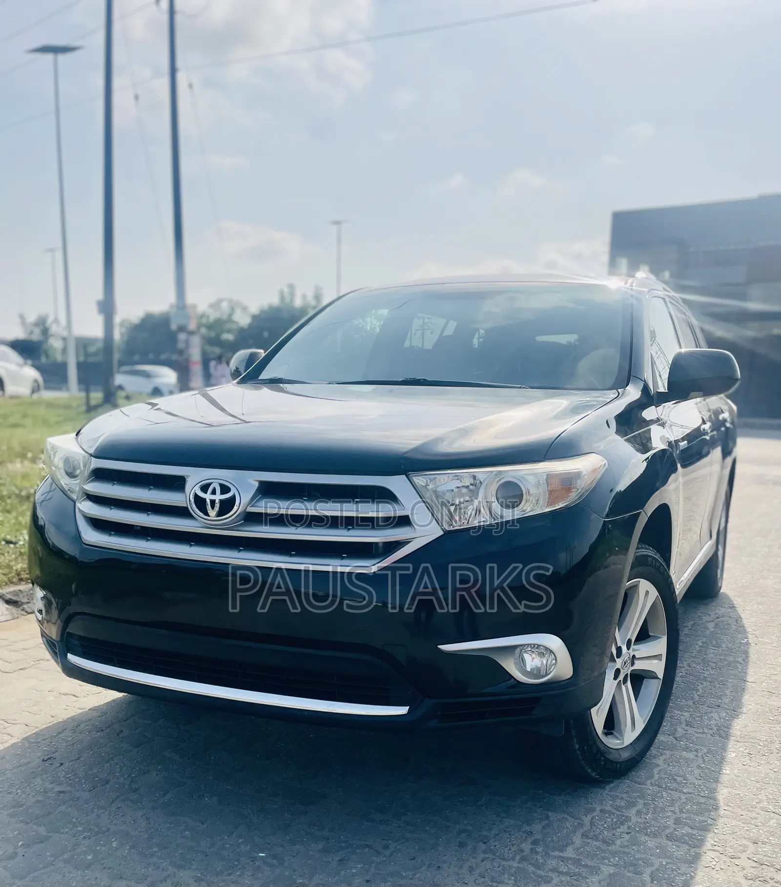 Toyota Highlander Limited 2012 Black