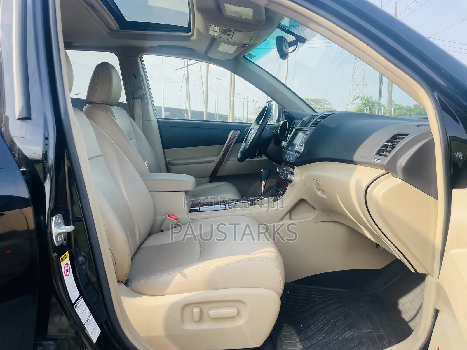 Toyota Highlander Limited 2012 Black