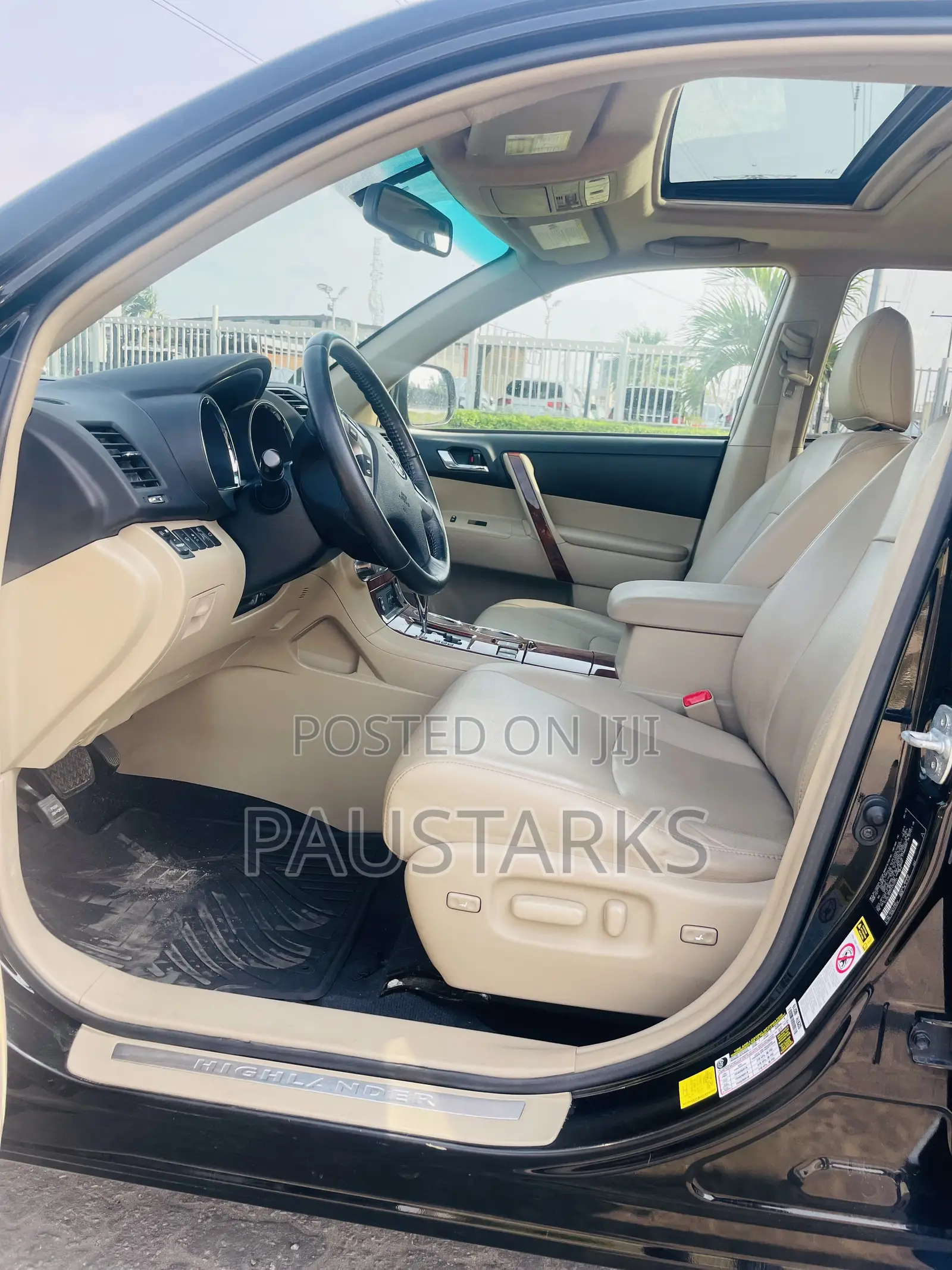 Toyota Highlander Limited 2012 Black