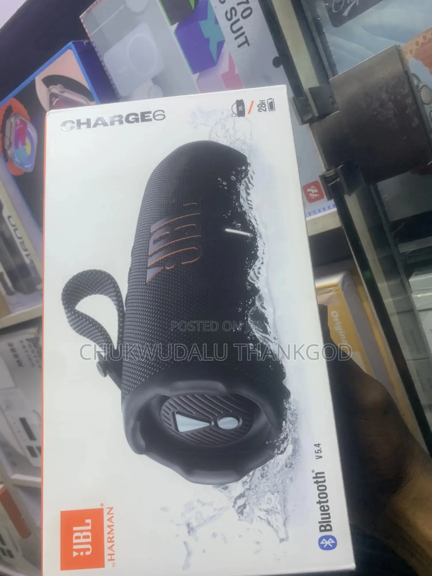 JBL Charge6 Waterproof Wireless Bluetooth Speaker