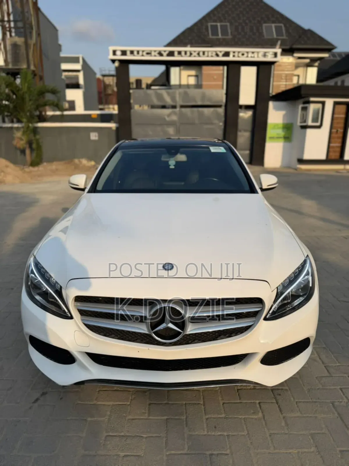 Mercedes-Benz C300 Luxury 4Matic Sedan AWD (2.0L 4cyl 7A) 2016 White