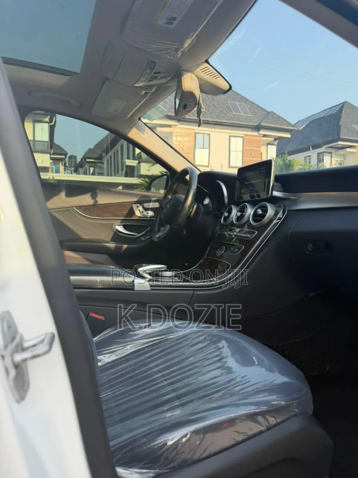Mercedes-Benz C300 Luxury 4Matic Sedan AWD (2.0L 4cyl 7A) 2016 White
