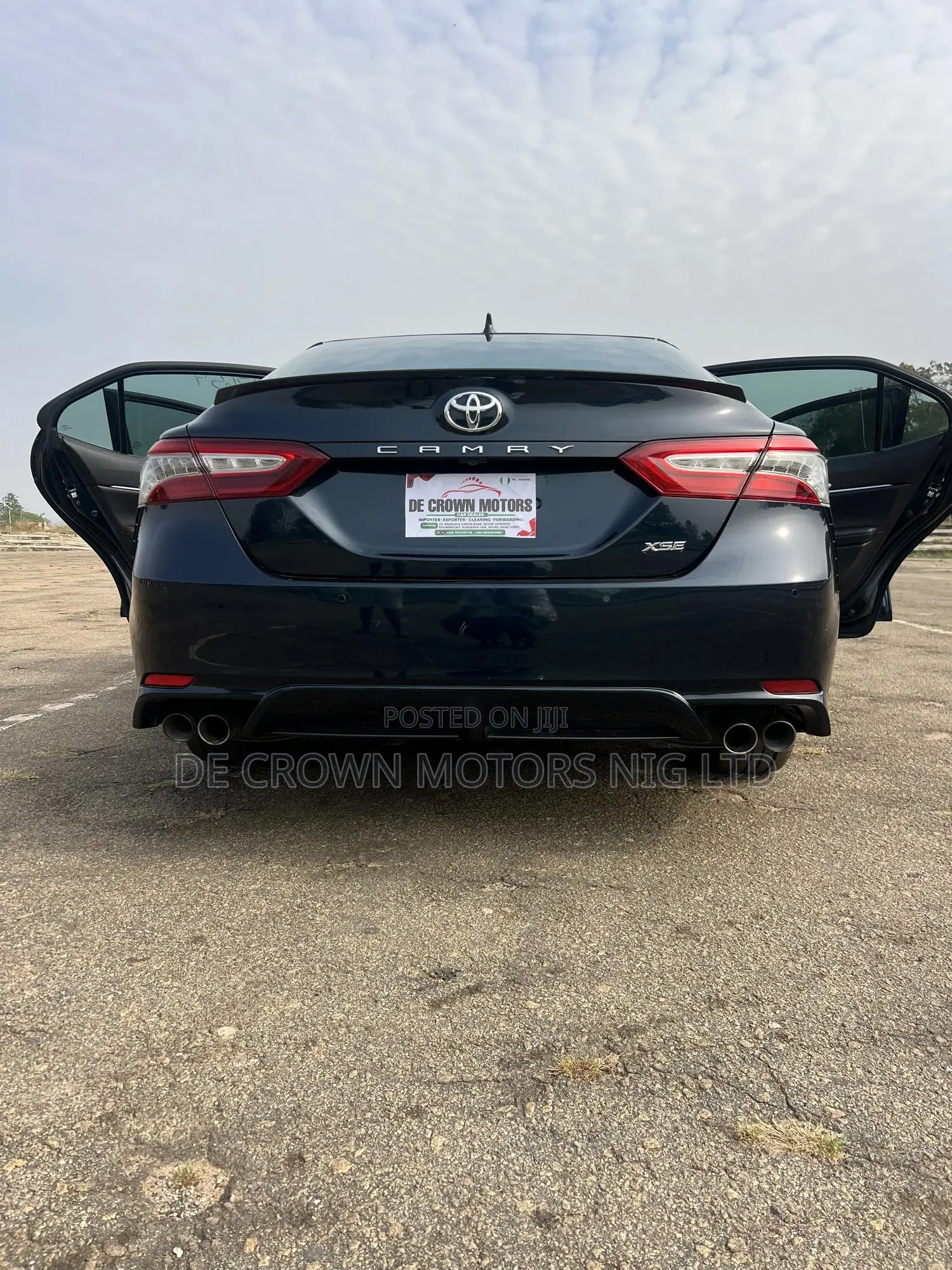 Toyota Camry XSE (2.5L 4cyl 8A) 2019 Blue