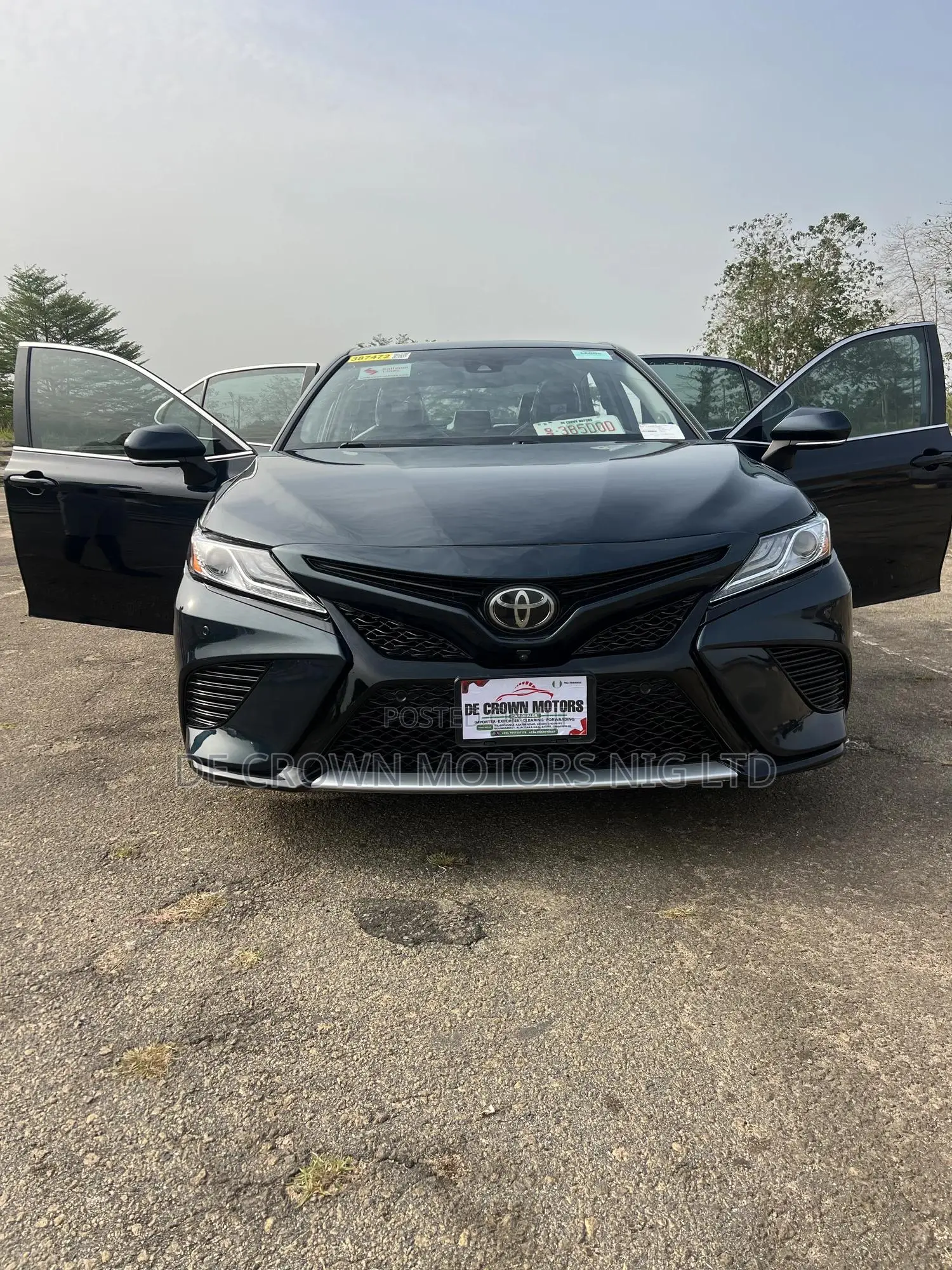 Toyota Camry XSE (2.5L 4cyl 8A) 2019 Blue