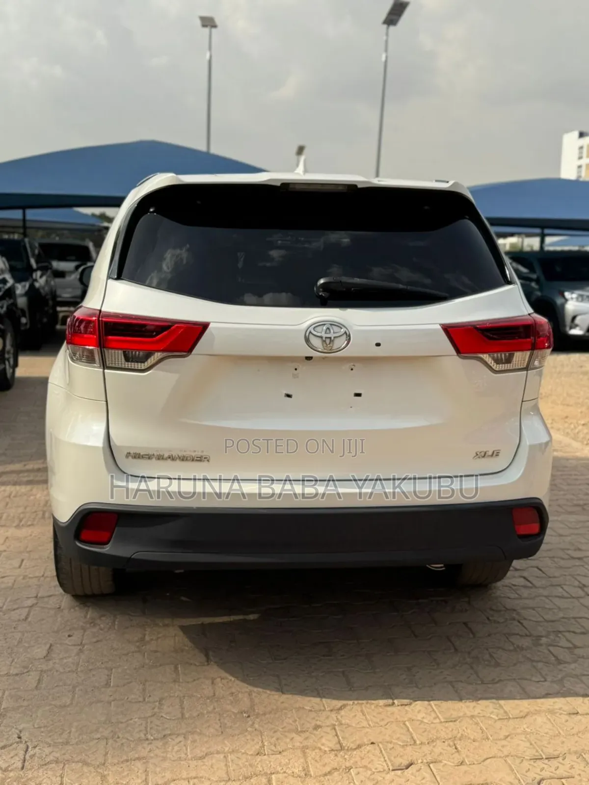 Toyota Highlander XLE 2019 White