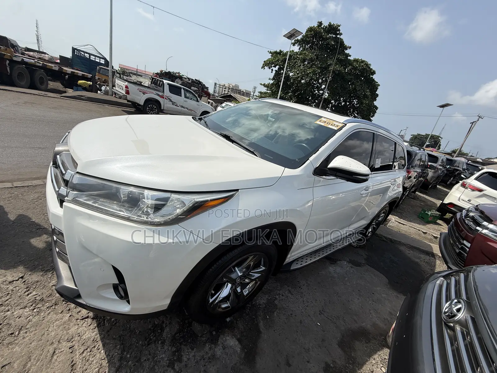 Toyota Highlander Limited 2019 White